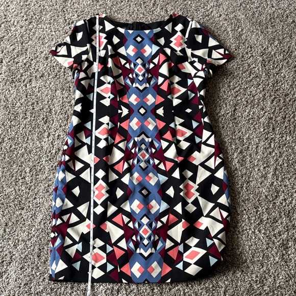 Talbots Multicolor Geometric Dress - Picture 5 of 6